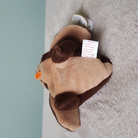 Hoot Owl 🦉 4th Gen Ty Beanie Baby Bird 🦉 Kids Toy Collectible NWT, PVC Pellets - Picture 9 of 11